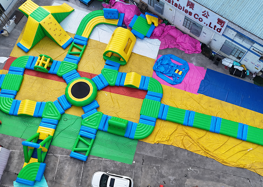 俄罗斯 水上闯关